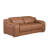 Top Grain Italian Leather Loveseat With Power Headrest-102476814
