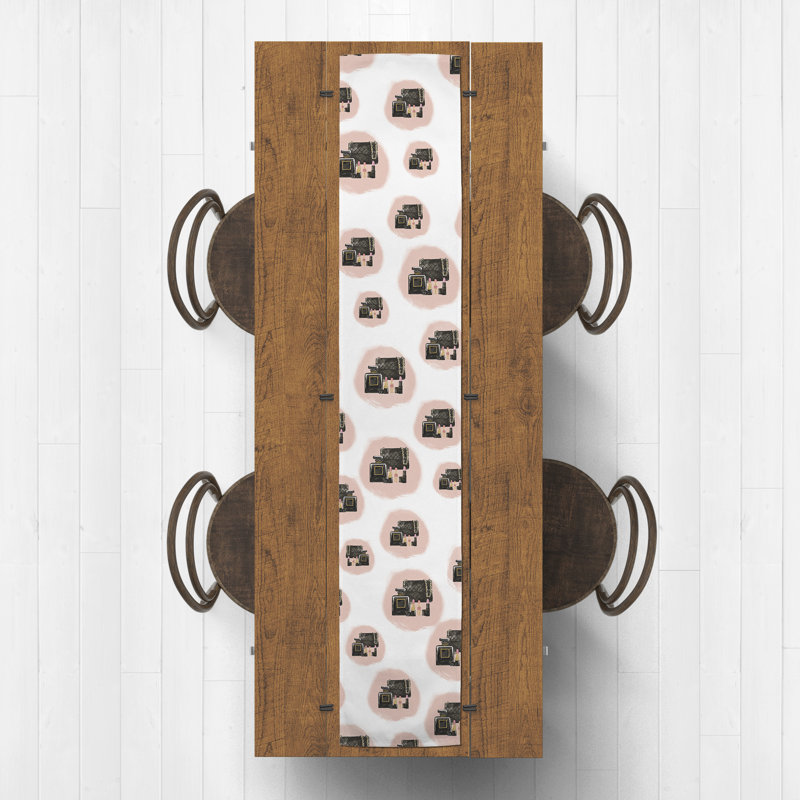 Cotton Blend Table Runner, 72" L x 16" W