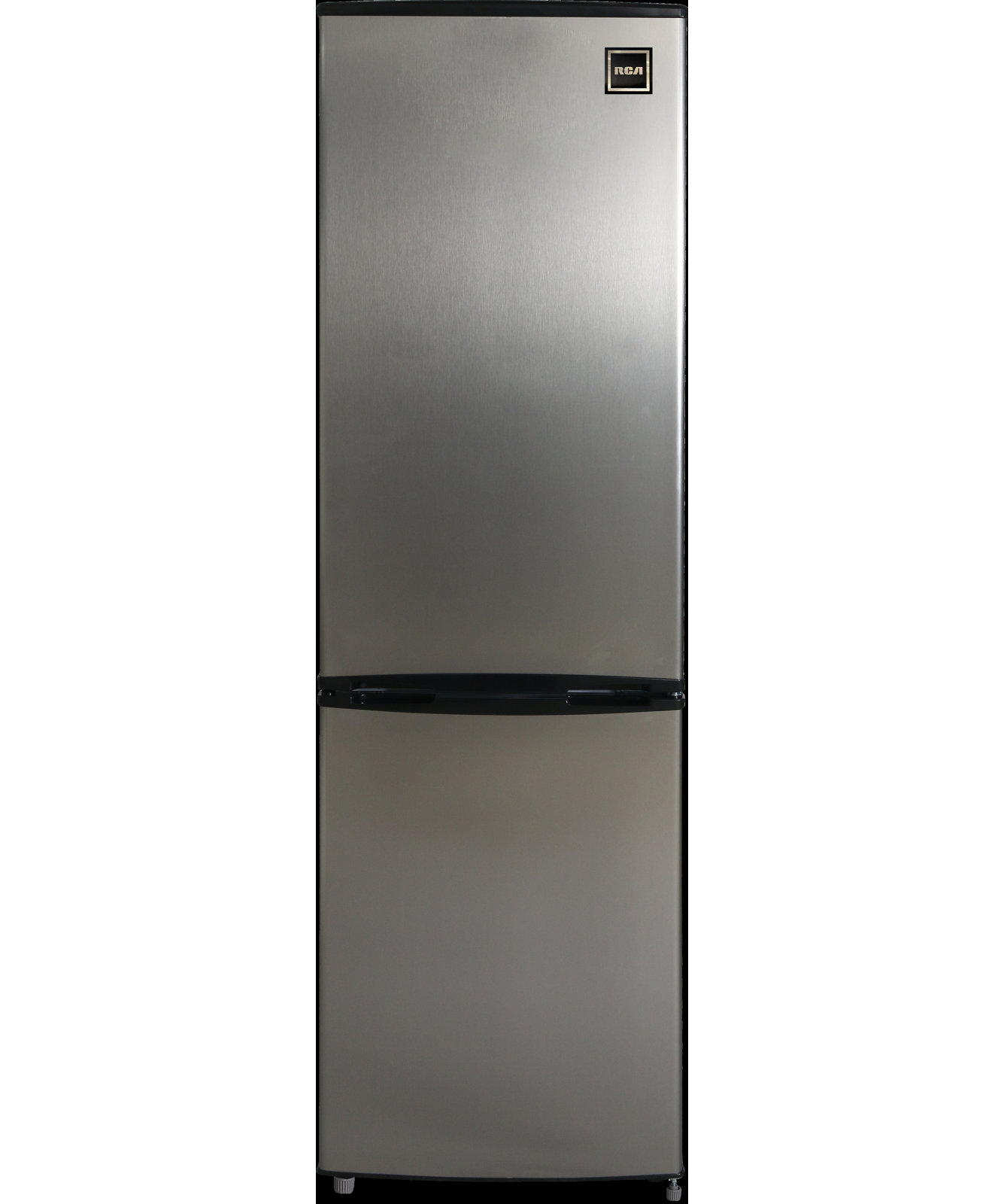 Hamilton Beach 9 Cu. Ft. Bottom Mount Retro Refrigerator, Platinum | Fridge.com