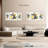 Triangles Abstract Geometric Multi Piece Canvas Print-93060269