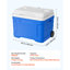 Hard Cooler, 21QT Portable Rolling Cooler with Wheels, Leak-Resistant Coolbox Keeps Contents Cool for 48 Hours, Ice Retention Insulated Chests, Ultra-Light for Outdoor Picnics, Grill, Camping