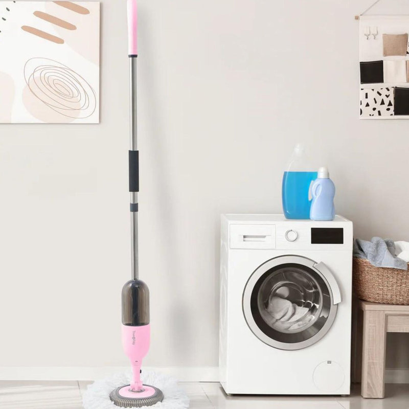 Clean Everywhere Spray Mop Kit in Pink