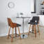 Tabouret de bar et de comptoir Saltram avec repose-pieds carré (ensemble de 2)-88309808-88309809-90140856
