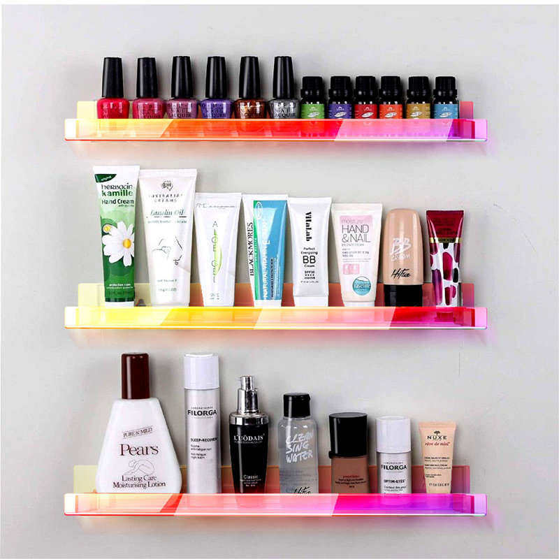 Delisma Floating Shelf, Iridescent