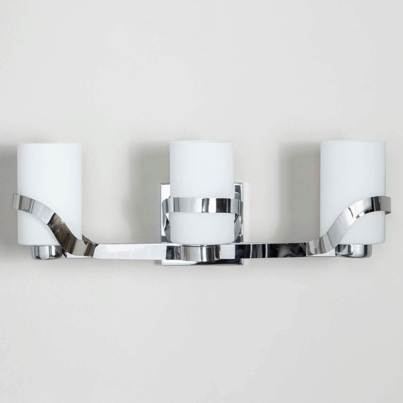 Watchtower Armed Sconce, Chrome