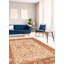 Tapis ivoire noué à la main unique 8 pi 11 po x 11 pi 2 po Chobi