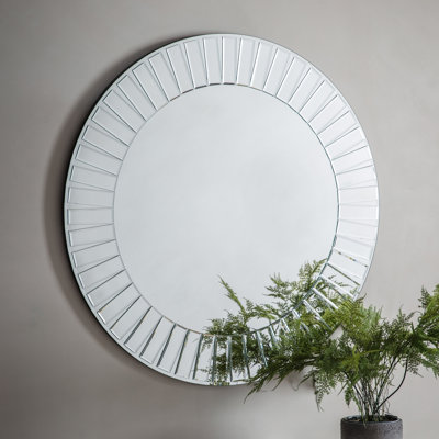 Quonochontaug Glass Flat Wall Mirror