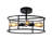 4 - Light Matt Black Single Pendant