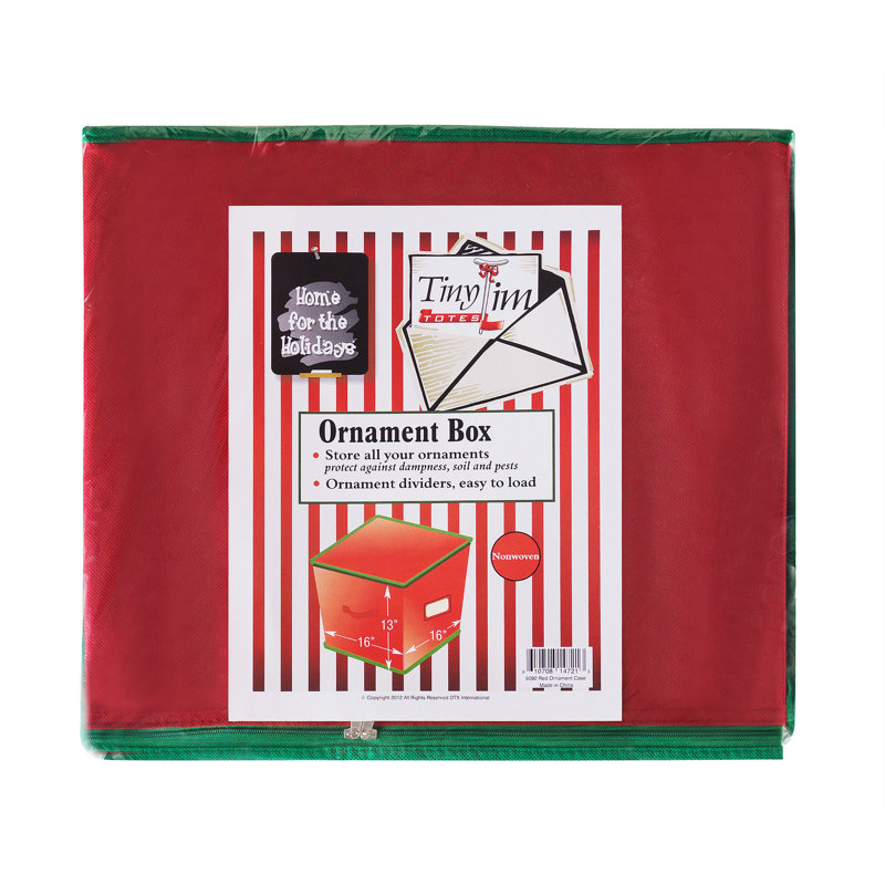 Ornament Storage, Red