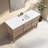 Wesli 60" Single Bathroom Vanity With Engineered Stone Top