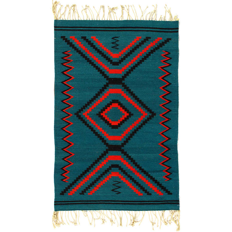 Tapis fin Navaho 3 pi 6 po x 4 pi 6 po