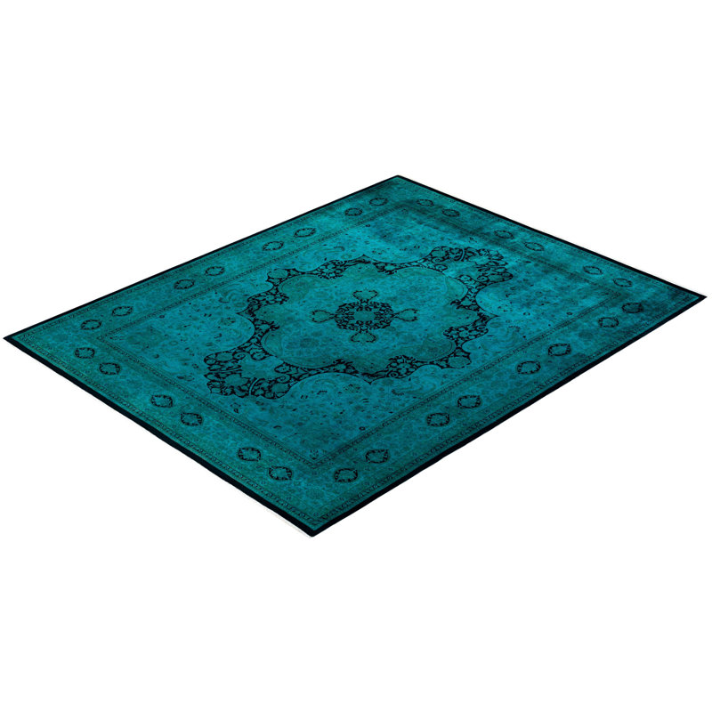 Yakirah One-of-a-Kind 8' 1" X 10' 4" Hand Knotted Area Rug