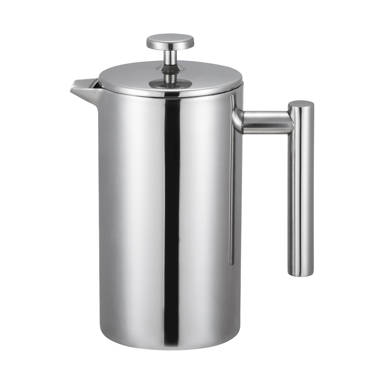 Belwares Stainless Steel French Coffee Press, With Double Wall And