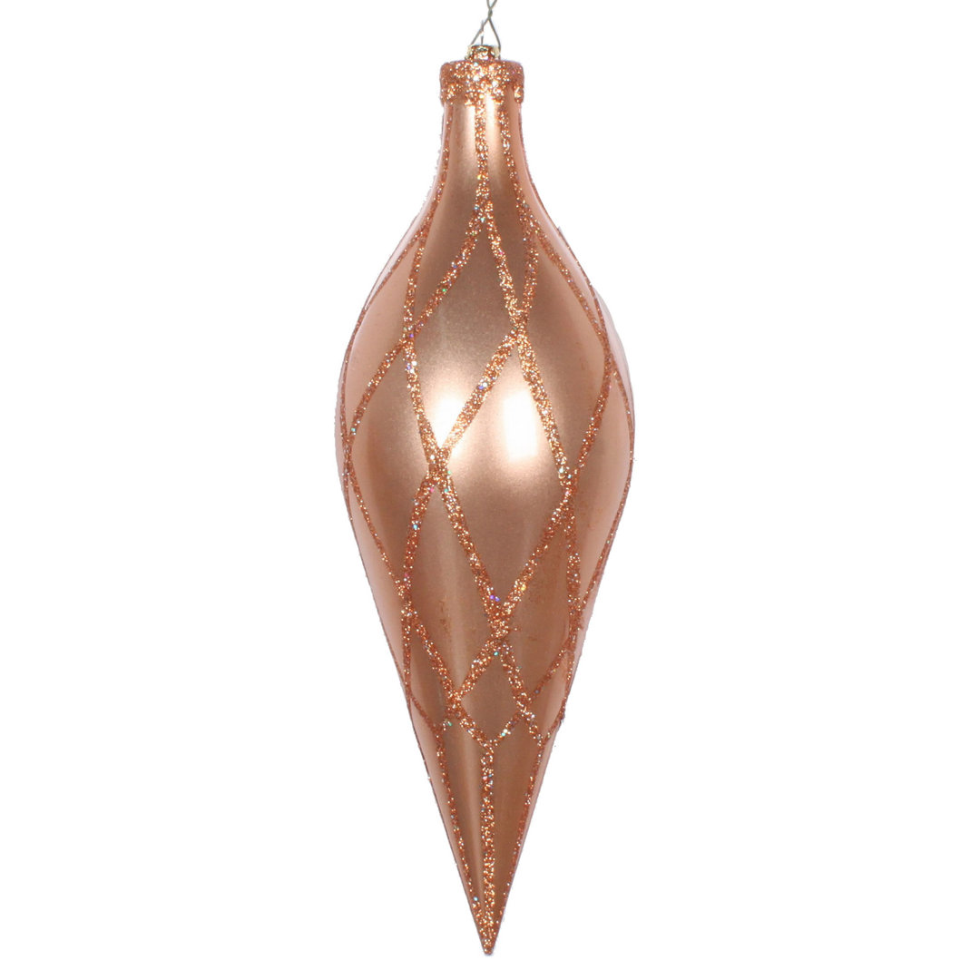 12" Glitter Net Finial Christmas Ornament The Twillery Co.® 