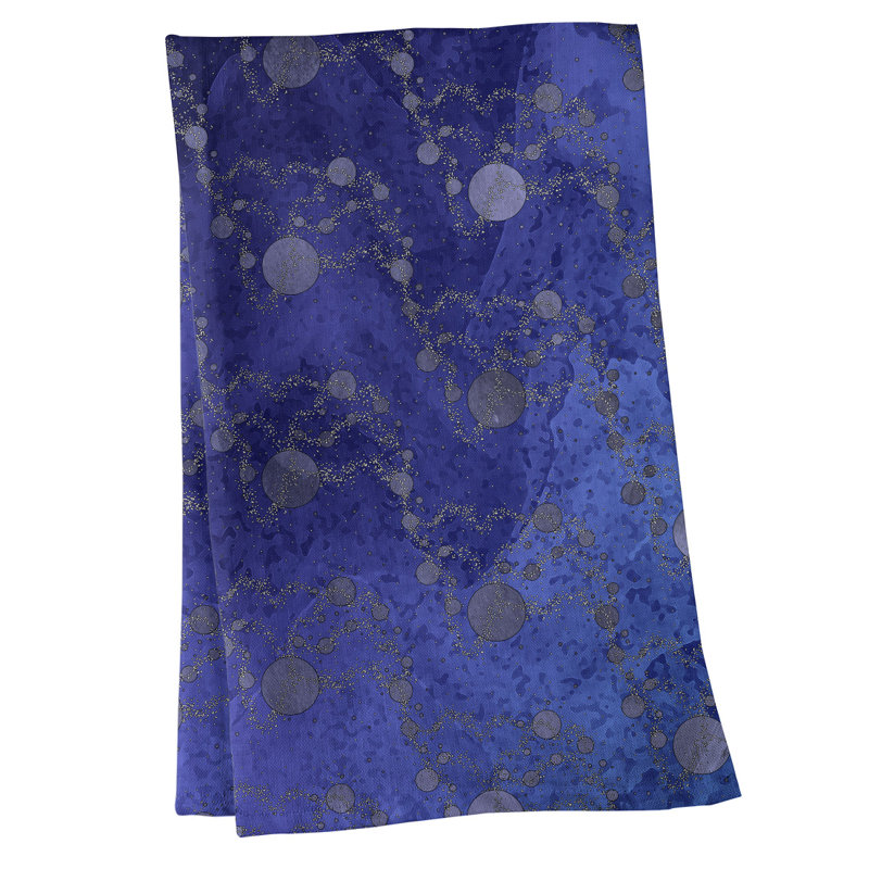 Mcguigan Tea Towel Kitchen Towel, Poly Twill, Dark Blue