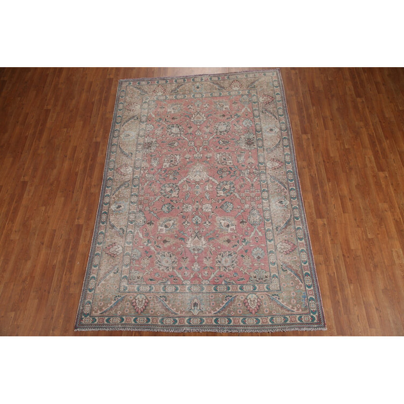 Tapis traditionnel all-over rose 7 x 10