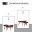 Clouse Three Leg Coffee Table