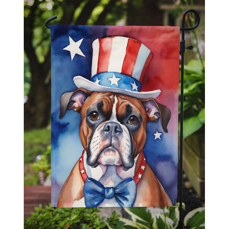 Drapeau patriotique du jardin américain, Boxer
