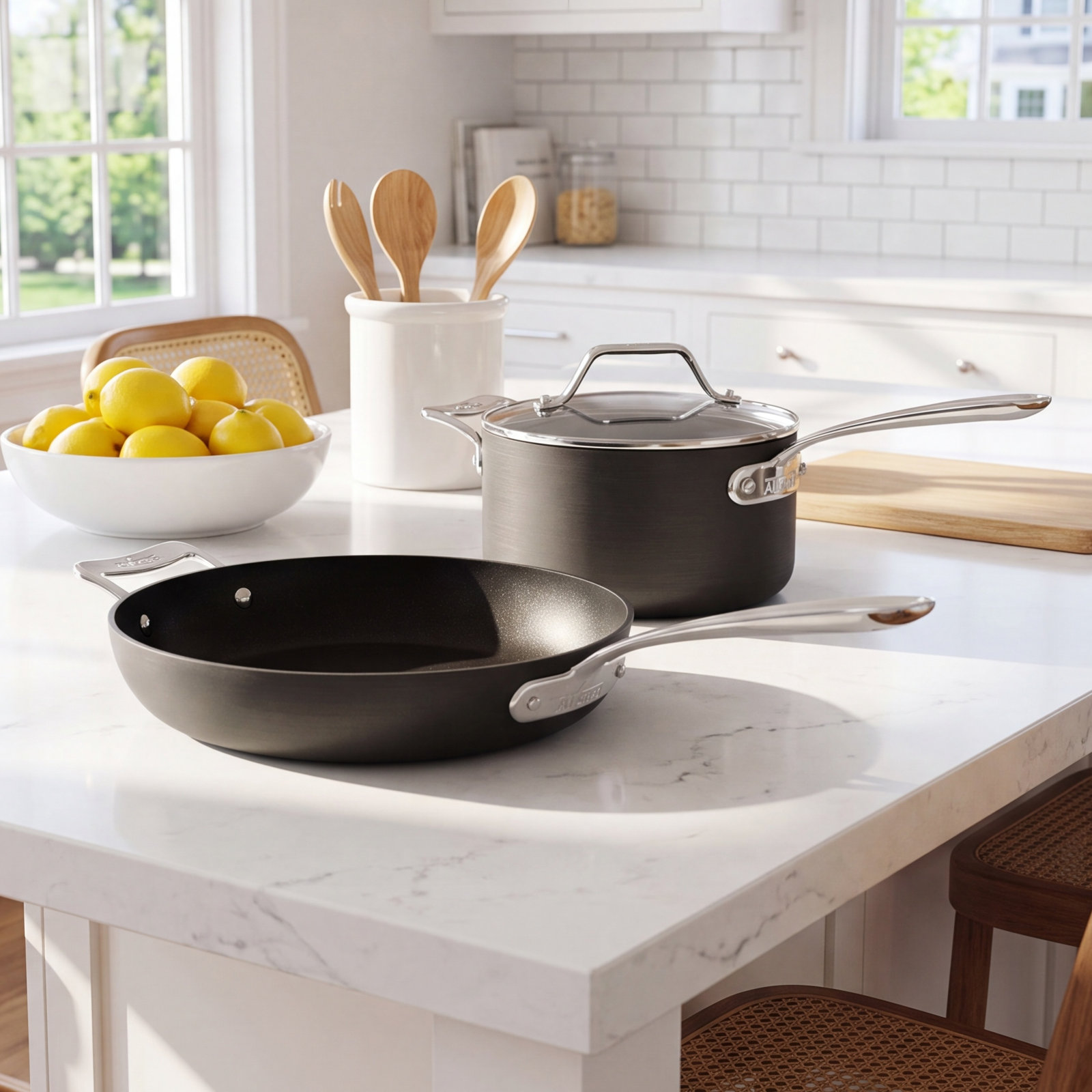 All-Clad Essentials 3-Piece Cookware Set