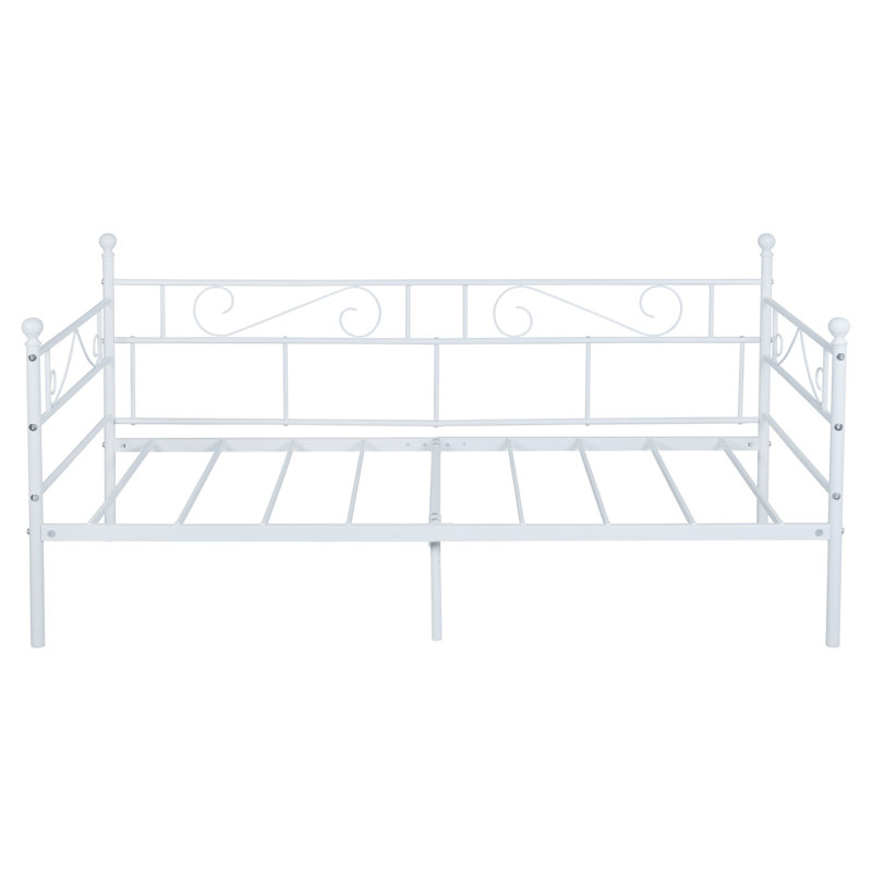 Single Steel Daybed, Single (3'), White