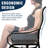 Bhairavi 6-Person Patio Dining Set with Swivel Chairs-578871721