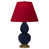 Bleu / laiton antique