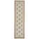 Kentshire Hand Woven Wool/Cotton Geometric Rug in Beige