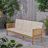 3-Seater Outdoor Patio Sofa, Weather Resistant Patio Bench with Water Resistant Cushions