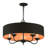 5 Light Antique Brass Pendant Chandelier-1108689831