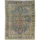 Antique One Of A Kind One-of-a-Kind 9' X 12'10" Hand Knotted Area Rug