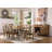 Jessica Solid Wood Top Dining Table