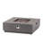 39" Outdoor Iron Square Propane Fire Pit, Tank Inside- 50,000 BTU
