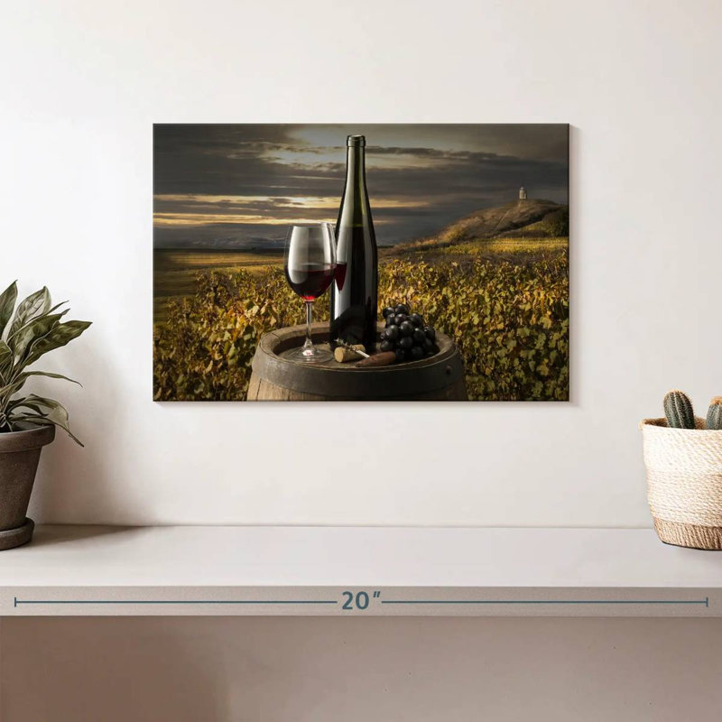 Yarlin Red Wine Relaxation, 8" H x 12" W