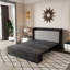 Lit escamotable avec tiroirs de rangement pour chambre d'amis, salon, cadre de lit moderne pour chambre à coucher