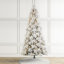 Arbre de Noël enneigé avec pin-280207359