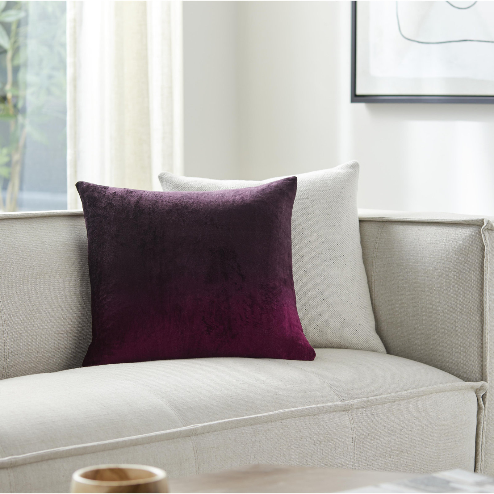 Theodosia Pillow Cover, 18" x 18", Polyester/Polyfill, Mustard