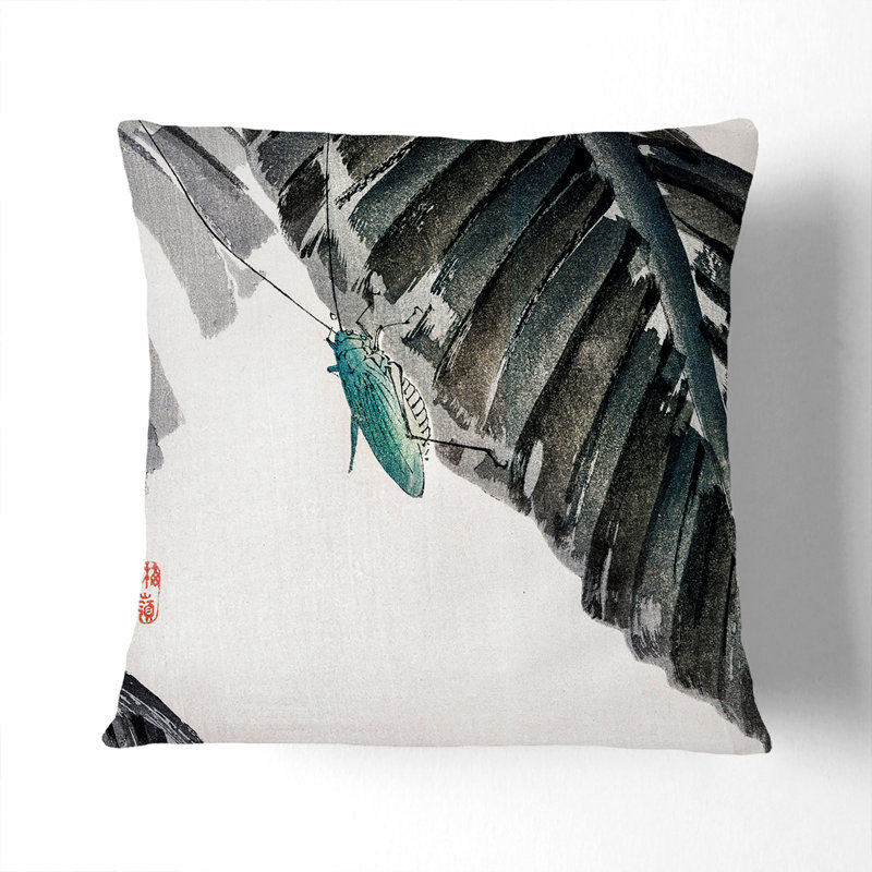 Floral Square Throw Cushion, 55cm H x 55cm W x 20cm D