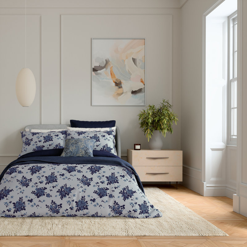 Freya Duvet Cover Set, Double Duvet Cover + 2 Pillowcases
