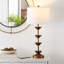 Lani 81.8cm Antique Gold Table Lamp Set with USB