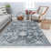 Amari Abstract Smoked grey Area Rug
