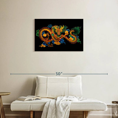 Brampt Chinese Dragon Painting