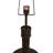 17"W Cone Mosset Table Lamp