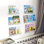 Ensemble de 10 tablettes flottantes transparentes en acrylique transparent, présentoir mural pour chambre d'enfant, porte-disques en vinyle, porte-revues, tablette à rebords, décoration murale moderne