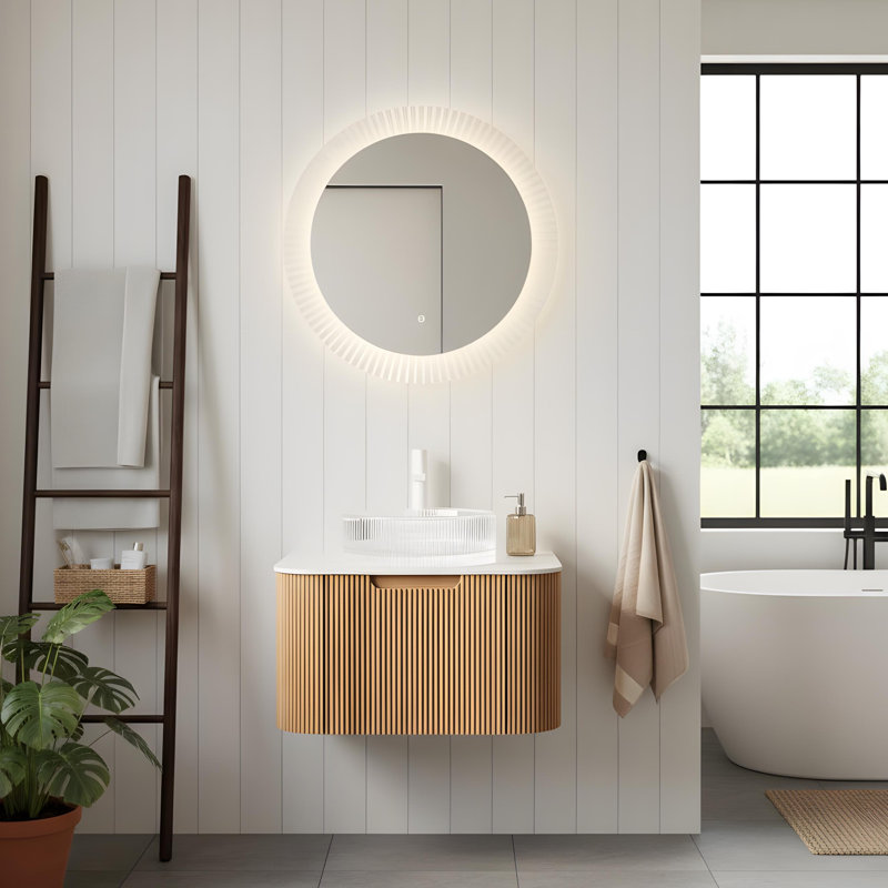 Armoire de salle de bain murale avec tiroir, 24"