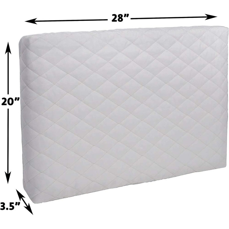 Alpine Hardware Universal Cover for Air Conditioner, 20" H x 28" W x 3.5" D