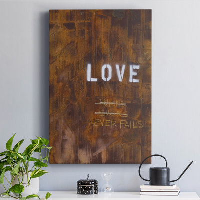 " Love Never Fails I "
