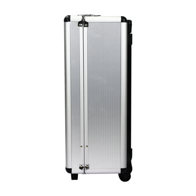 899Pcs Garden Tool Kit In 4 Transportable Toolbox - Silver With Lockable For Handyman Jobs