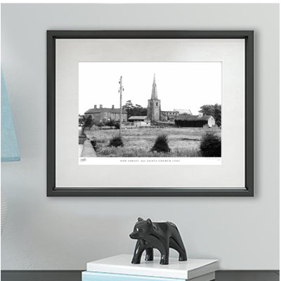New Sawley, All Saints Church C1967 1 Piece Single Picture Frame Wall Art