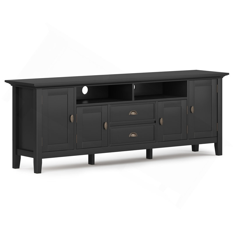 Meuble télé 72 po - Noir