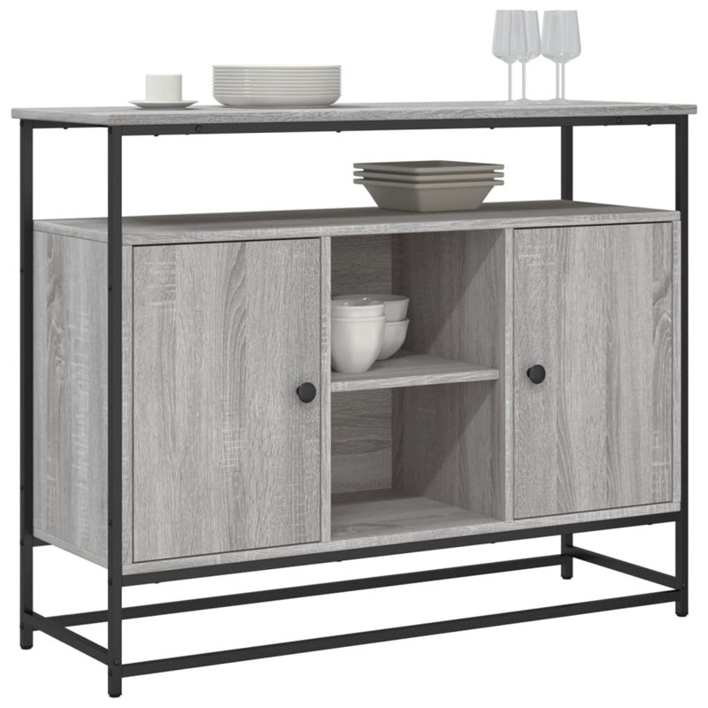 Murugan 100cm Sideboard, Grey Sonoma